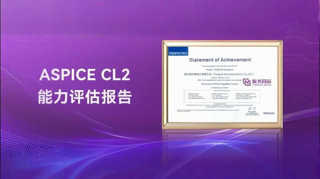 企业动态｜w66给利老牌同芯获颁ASPICE CL2，汽车软件开发与质量管理水平国际领先